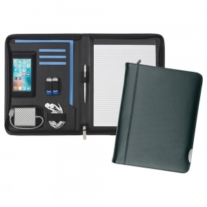 Leather A4 Zipfolio