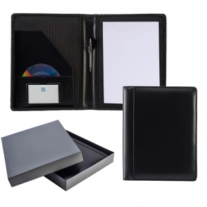 Leather A4 Folder With Strap And Calculator