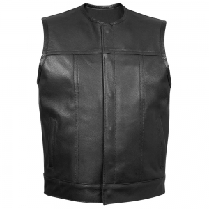 MEN LEATHER VEST